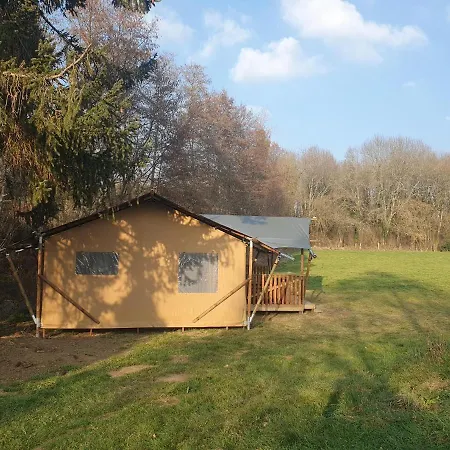 럭셔리텐트 Luxury Safari Tents At Moulin Du Pommier Glamping & *