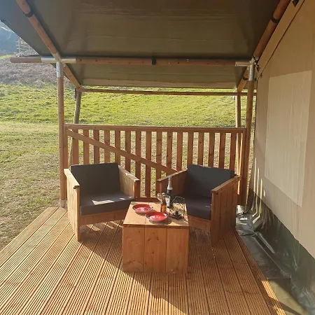 Luxury Safari Tents At Moulin Du Pommier Glamping & Luxury tent Saulgond