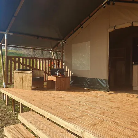 Luxury Safari Tents At Moulin Du Pommier Glamping & Luxury tent *