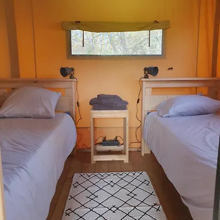 럭셔리텐트 Luxury Safari Tents At Moulin Du Pommier Glamping & *