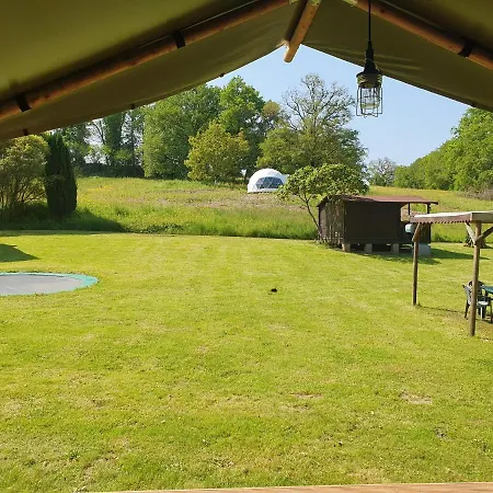 Luxury Safari Tents At Moulin Du Pommier Glamping & Luksustelt *